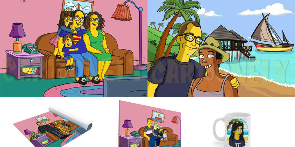 les-portraits-simpson-personnalises-de-cartoonely
